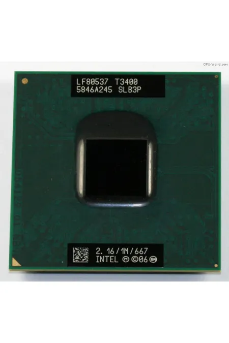 Intel Pentium Dual-Core T3400 2.167GHz LF80537GF0481M SLB3P Mobile Laptop CPU Processor Intel Pentium Dual-Core T3400 2.167GHz LF80537GF0481M SLB3P Mobile Laptop CPU Processor