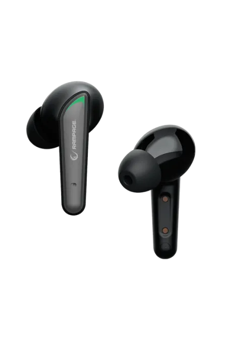 Rampage RM-TWS01G VIPER Siyah Mobile+PC Uyumlu Bluetooth TWS Gaming Oyuncu Mikrofonlu Kulaklık Rampage RM-TWS01G VIPER Siyah Mobile+PC Uyumlu Bluetooth TWS Gaming Oyuncu Mikrofonlu Kulaklık