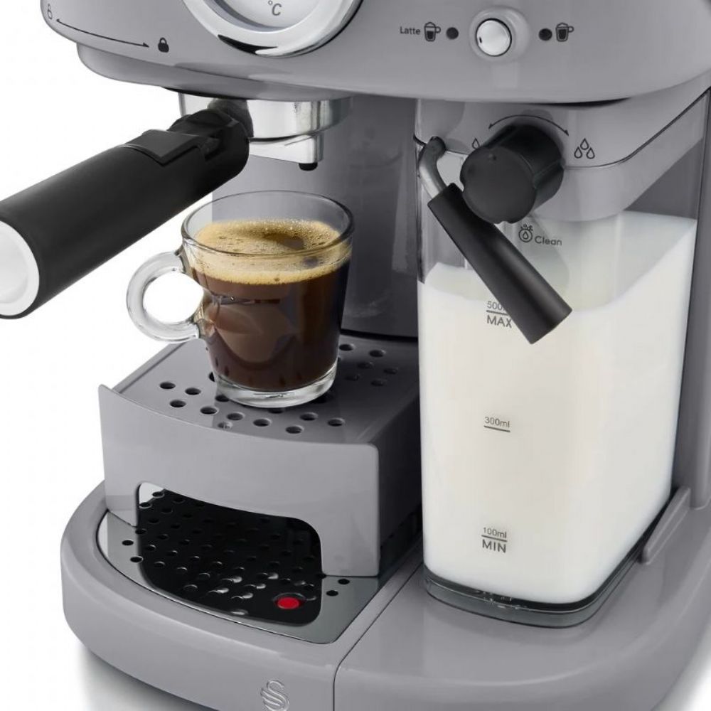 Swan SK22150GRN Retro One Touch Espresso Coffee Espresso Kahve Makinesi